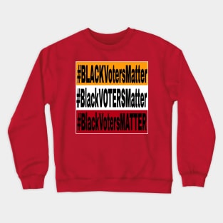 Black Voters Matter - Tri-Color - Back Crewneck Sweatshirt